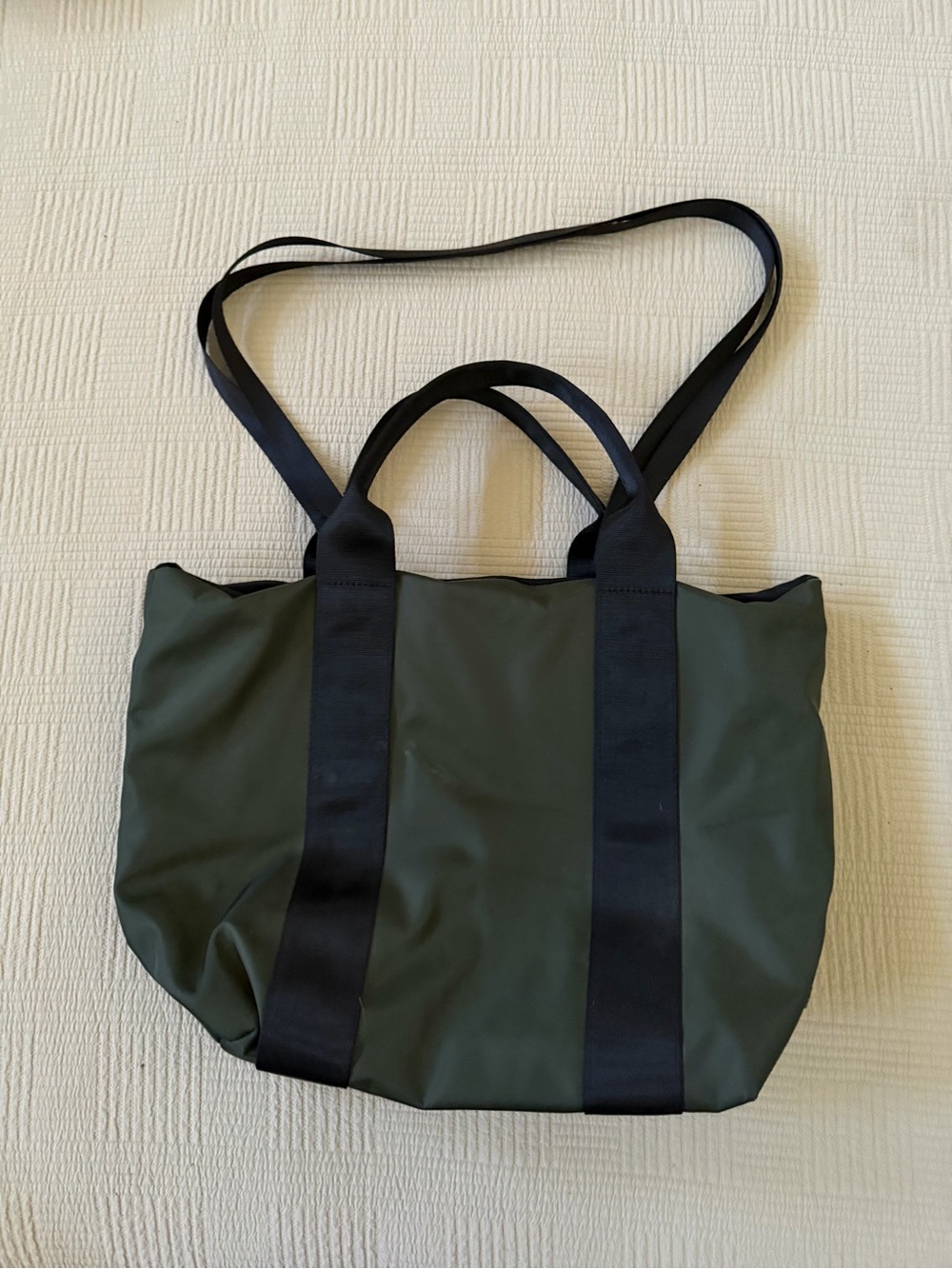 Fabletics Olive and Black Everyday Tote